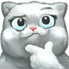 thinking_kitty Discord Emoji