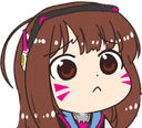 :DVaPout: Discord Emote