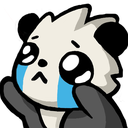 PandaSad custom emote - Arcade