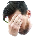 messifacepalm Discord emoji