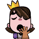 gifPrincessYawn gifPrincessYawn