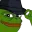 Pepe Fedora PepeFedora Discord Emoji