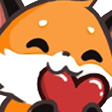 KyuHeart custom emote from 🐾 Lisia Nora 🐾