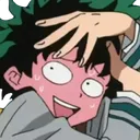 DekuFlustered Discord Emoji