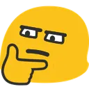 blobthinkingglare