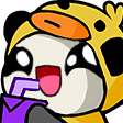 ST_pandaHappySip Discord emoji