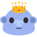 Blob King Discord Emoji