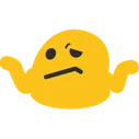 Blobshrug BlobShrug Discord Emoji