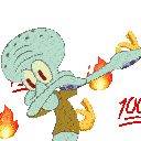 :Squidward_dabbing: Discord Emote