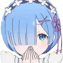 rem_pray Discord Emoji
