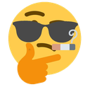 8899_CoolSmokingface Discord sticker - ไร้สาระ ทอร์ค ( Private )