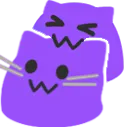 blobpurplecatnom