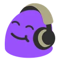 blobpurpleheadphones