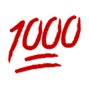 :1000: Discord Emote
