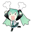 Miku Baka Discord Emoji