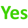 Yes