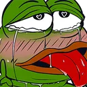 anAhegaoPepe Discord Emoji