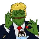 Trump Pepe Discord Emoji