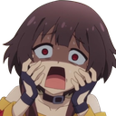 :ooMeguScared: Discord Emote