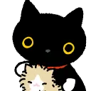 aiblackkittyhugie