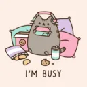 pusheen_busy