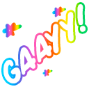 pridegaaaaaay Discord emoji