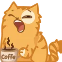 PepestanPersikCatCoffee Discord Emoji