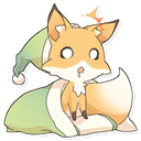 FoxyyShockWakingUp Discord sticker from 🐾 Lisia Nora 🐾