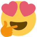 Hearteyesthinking Discord Emoji