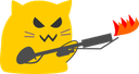 cat_flames Discord emoji