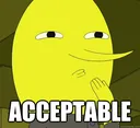 acceptable