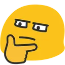 blobthinkingglare