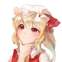 flandre_thinking Discord Emoji