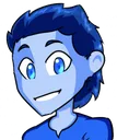 blue