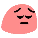 pensivepartyblob