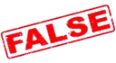 false