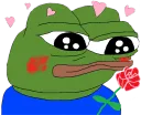 PepestanPepeLoveRose Discord Emoji
