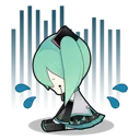 Miku_sad Discord Emoji