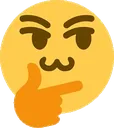 Thinky thinky Discord Emoji