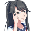 ayano_think Discord emoji