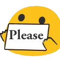 please