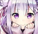 ROSE_SmileEmilia Discord Emoji