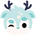 bluedeer_wink