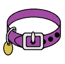 Purple Collar Discord Emoji