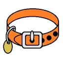 Orange Collar Discord Emoji