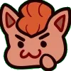 VulpixThink Discord Emoji