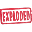 exploded exploded