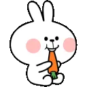 aLineBunnyEat