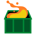 :dumpster_fire: Discord Emote