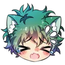 Deku Sad Discord Emoji